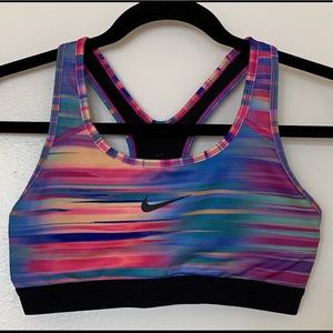 Nike sports bra, multi color - medium